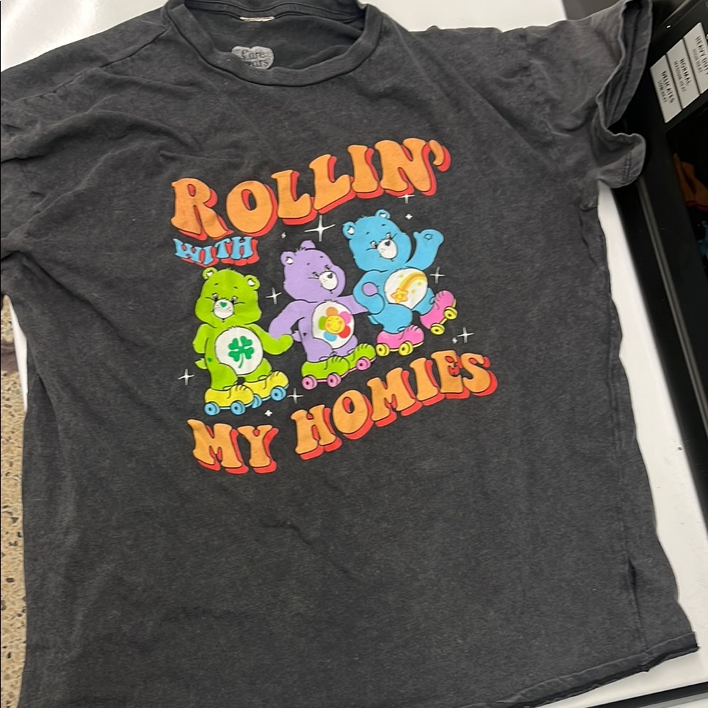 Care Bears Gray Kids T-Shirt